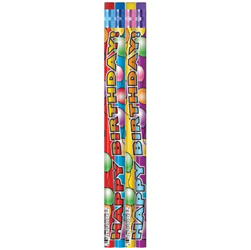 #P200 / #P201 Happy Birthday Lead Pencils