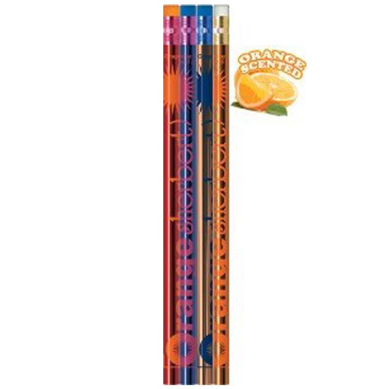 #P700 Orange Sherbert Scented Lead Pencils