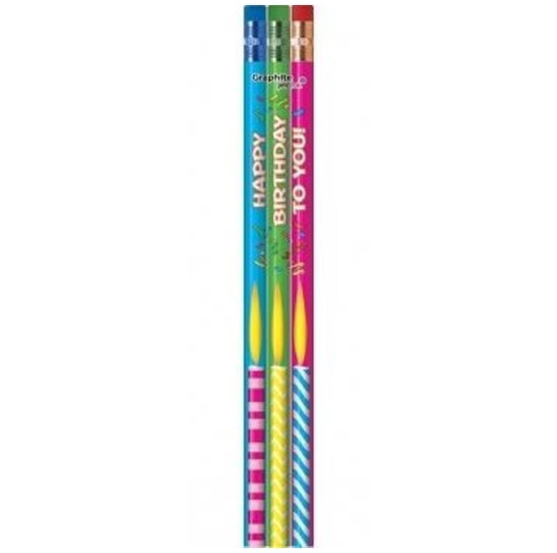 #P973 / #P974 Happy Birthday To You Lead Pencils