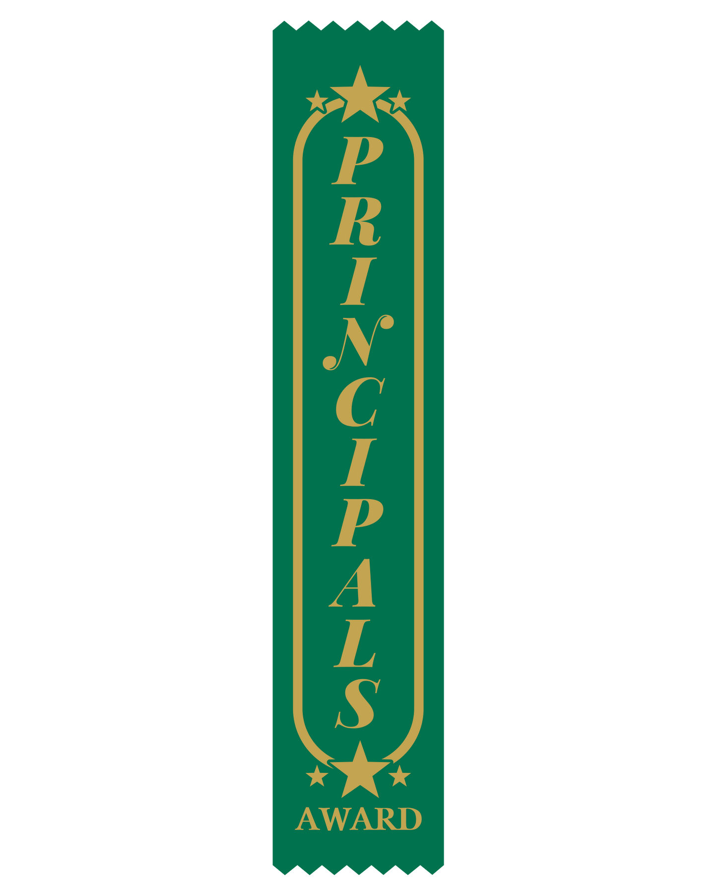 SR36G Principals Award Satin Ribbon Green