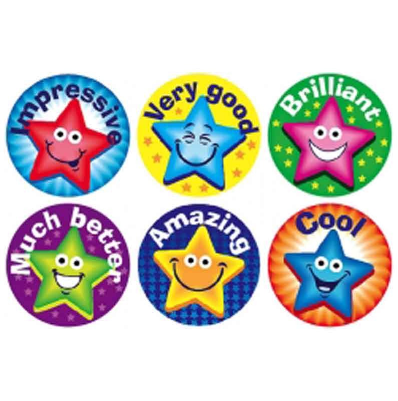 #256 Stars Chart Seals Multipack