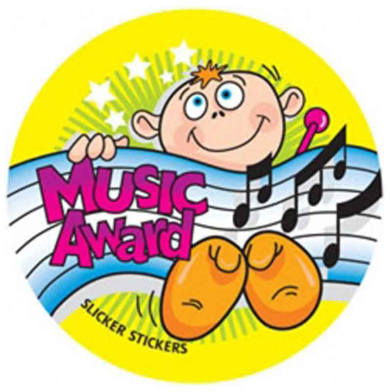 Music Award Stickers