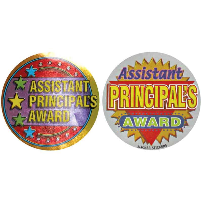 Assistant Principal's Award Metallic Stickers Multipack