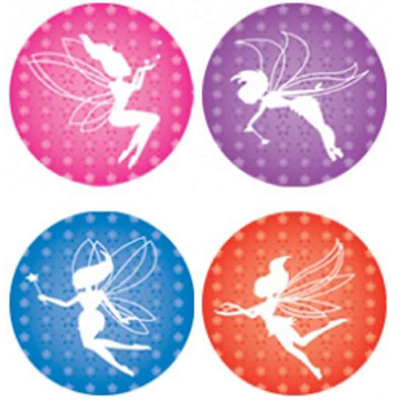 #726 Fairies Metallic Stickers Multipack