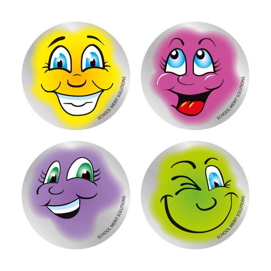 #311 Smiley Face Metallic Multipack