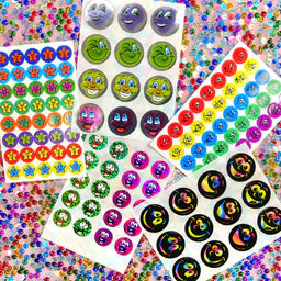 Rosette Holographic Stickers Multipack