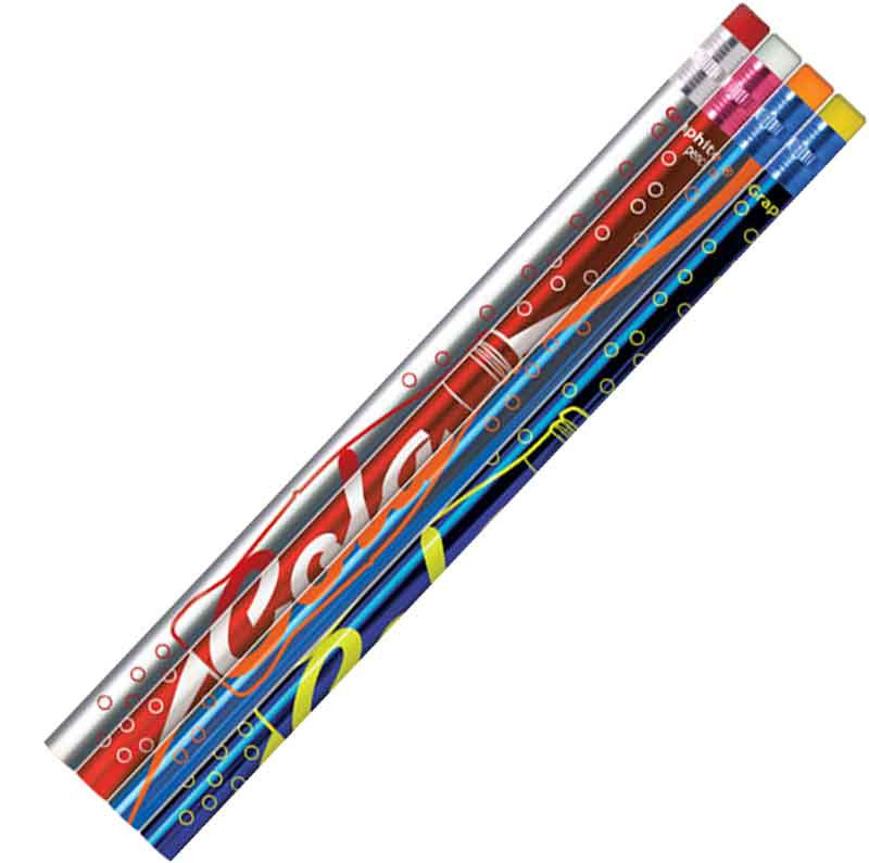 #P699 Cola Scented Metallic Lead Pencils