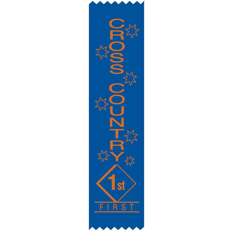 SR15 1st Place Cross Country Satin Ribbon