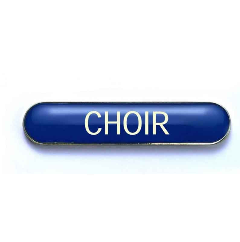 Blue Choir Enamel Badges - pack of 5