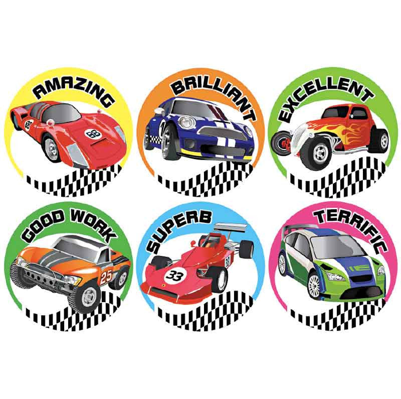 #723 Car Stickers Multipack